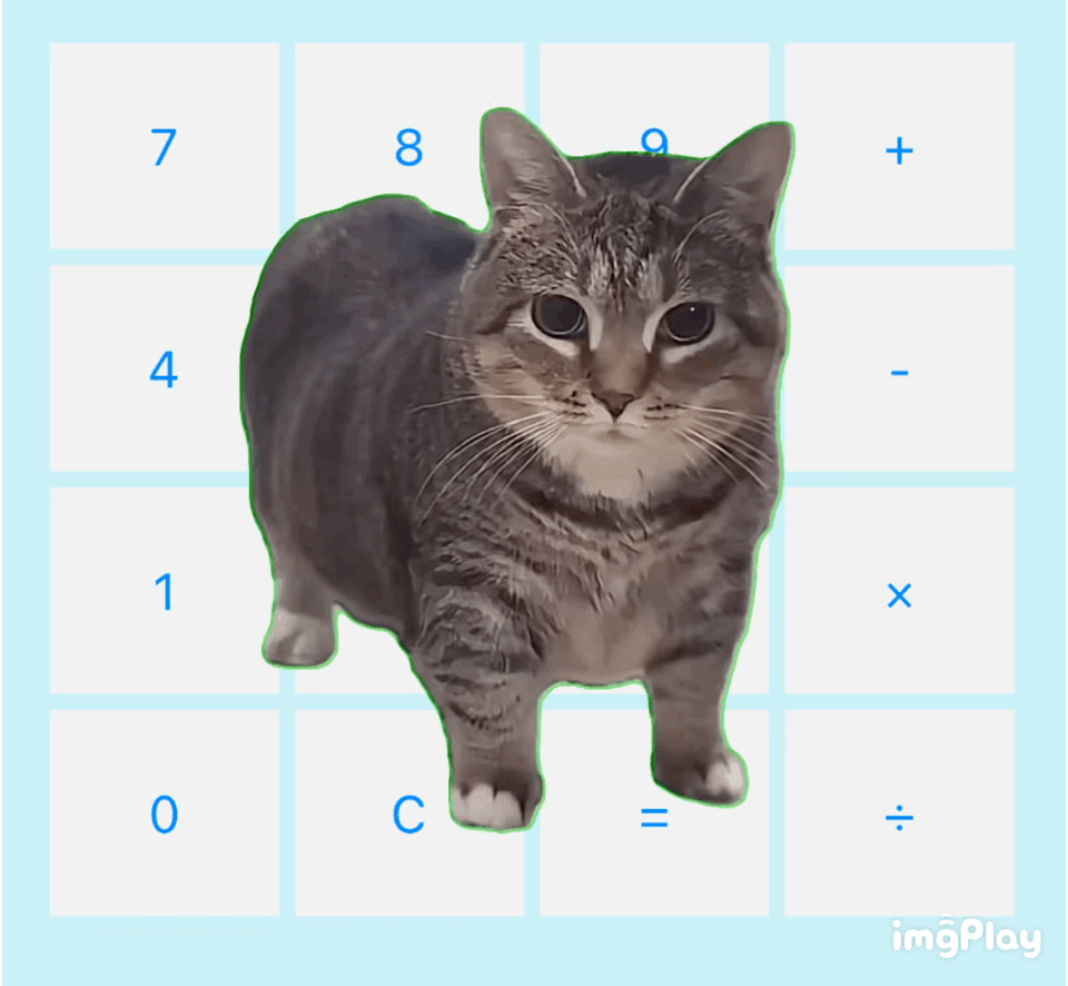 電卓の画像(oiiacat)